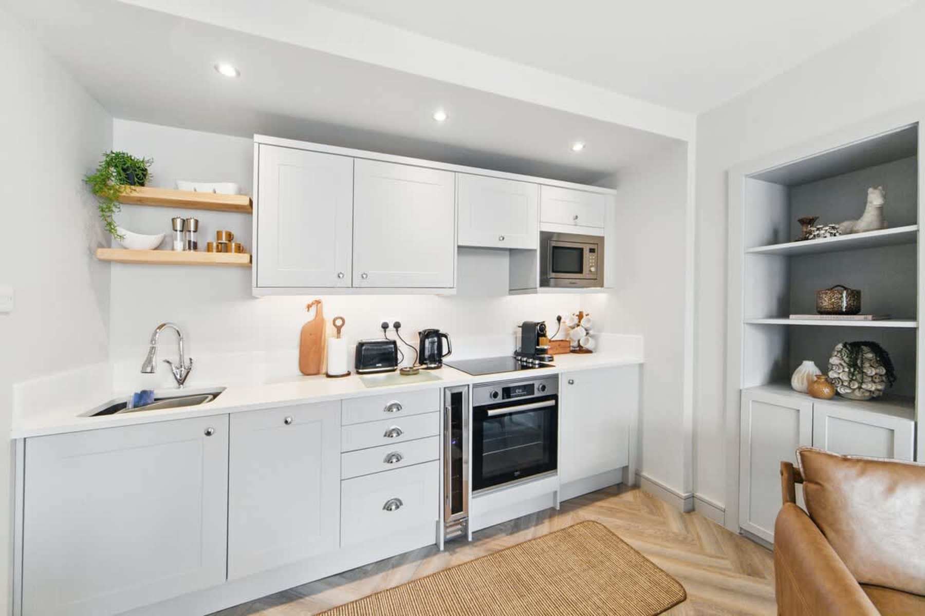 Bespoke kitchen at 14 York Place, Harrogate