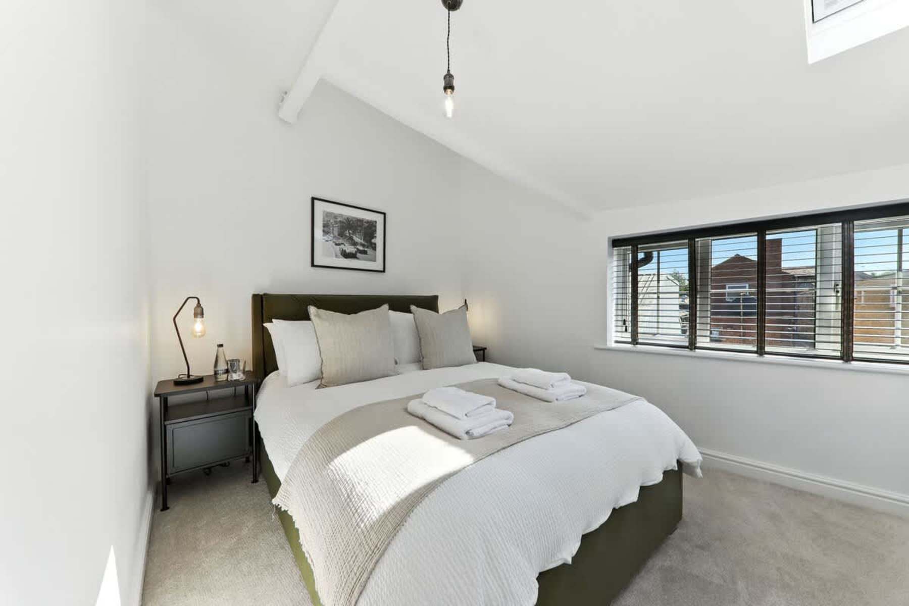 Second bedroom at The Chatsworth Loft, Harrogate